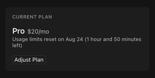 RyanColgin's tweet photo. I call this the "planning phase".

1 hour and 50 minutes until I can wildly overcomplicate something in Cursor again.

#CursorLimit https://t.co/SOHJOLKUkD