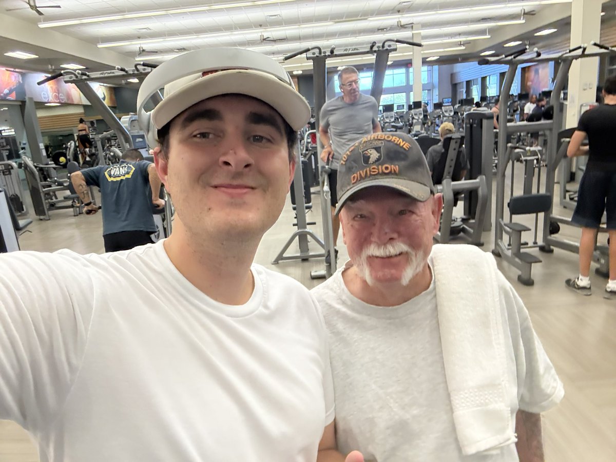 rickyguthridge's tweet photo. Just updated Marty’s registration at the gym this morning so he can vote in Arizona this November . He is a veteran and a great American. https://t.co/PGsEQdeN0t