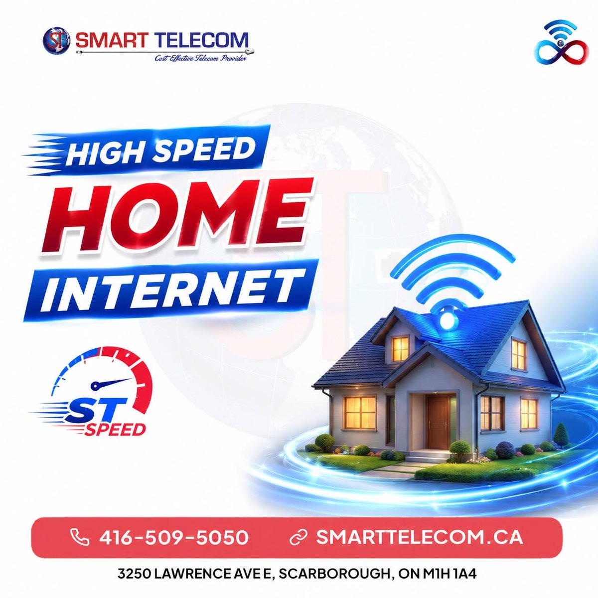 Smarttelecom_ca's tweet photo. π Speed That Keeps You Ahead!
ππ: 416-509-5050
π: https://t.co/adartW4myL
π: 3250 Lawrence Ave E, Scarborough, ON M1H 1A4
.
.
.
.
#internetserviceprovider #businessinternetservice #homeinternet #unlimitedinternet #unlimitedinternetplans #fiberinterent #cheapinternet https://t.co/1mYZmspDY4