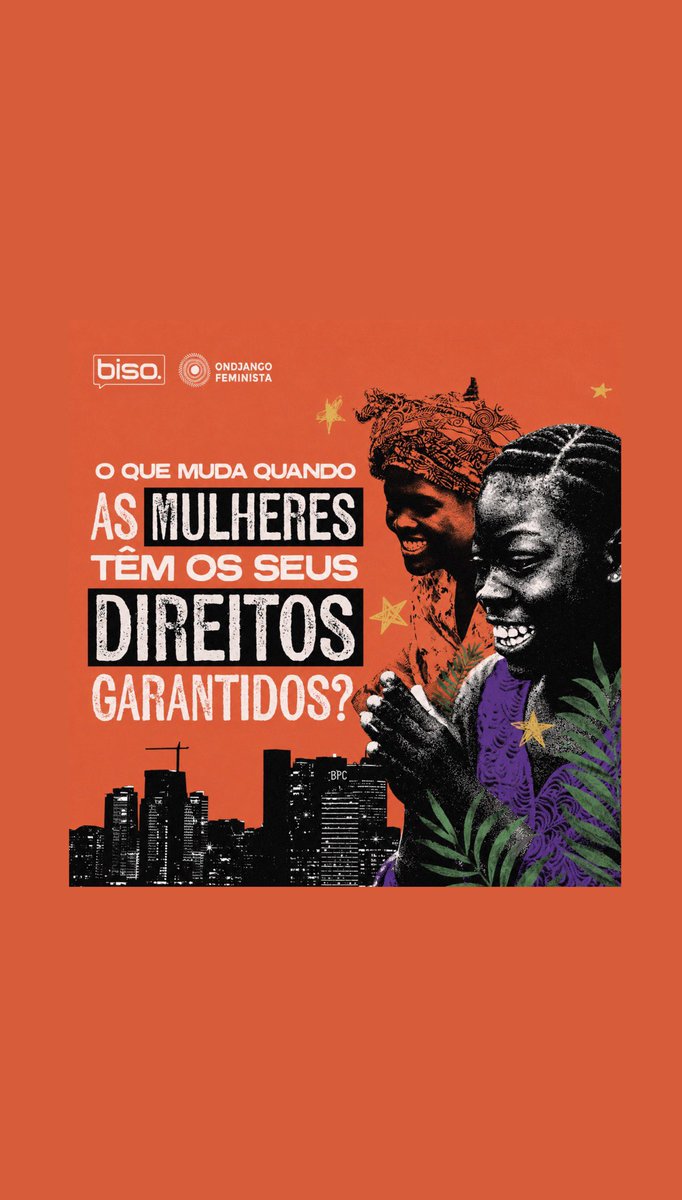 biso_oficial's tweet photo. Os direitos das mulheres foram conquistados com luta. E essa luta continua!

Em Angola, muitas meninas ainda abandonam a escola, enfrentam gravidez precoce, falta de condições básicas e barreiras para decidir sobre o próprio corpo. https://t.co/NOC0GJH2fQ