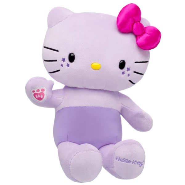 sanriodaily's tweet photo. NEW witch hello kitty build a bear 💫 https://t.co/wf7PyXBgXf