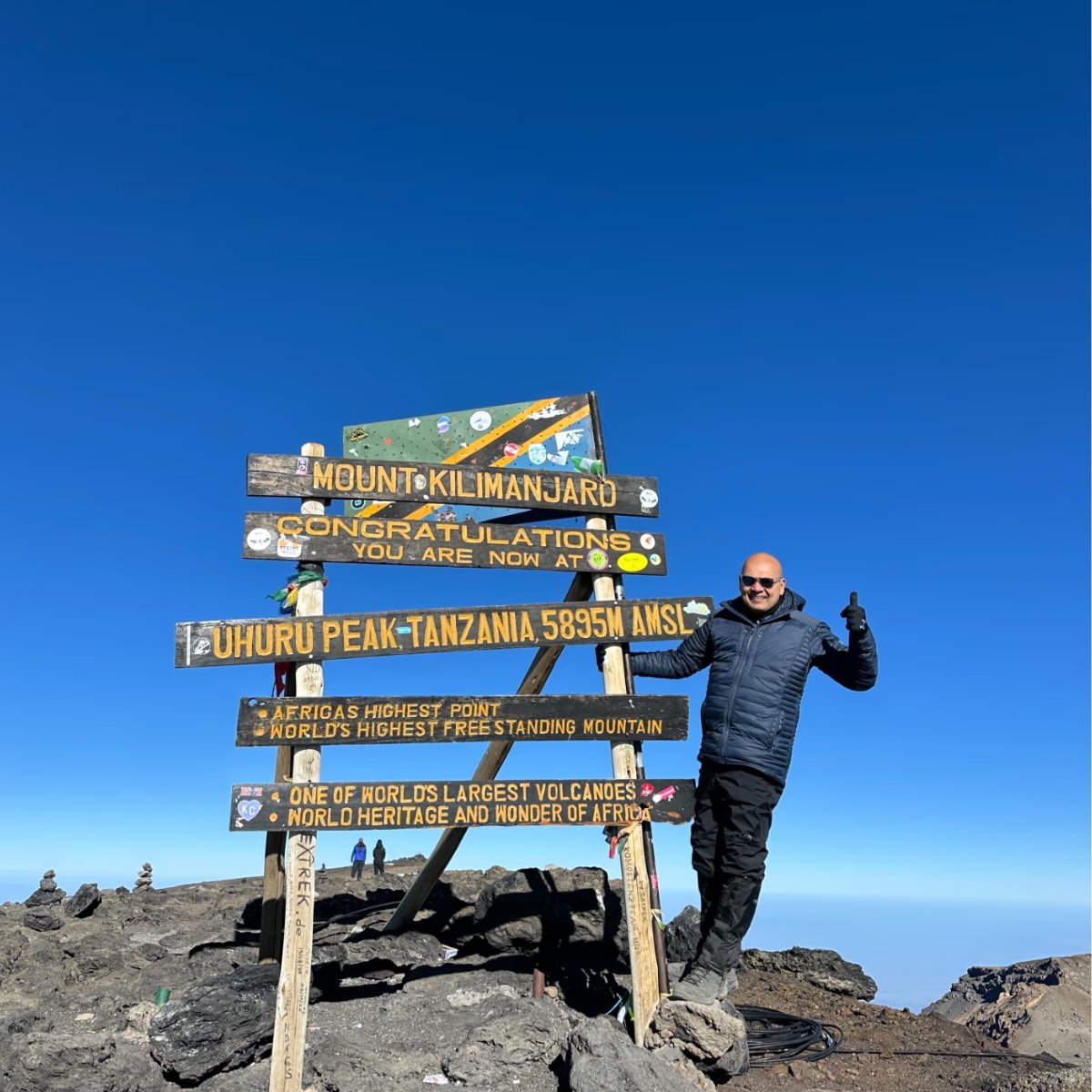 DCIGroup's tweet photo. “Setting a goal down for a while doesn’t mean you’ve failed at it.”

Nearly 30 years later, DCI CFO Dishan De Silva took his to the top of Kilimanjaro: 
https://t.co/1ISk7wbwGi https://t.co/VphiB7CWI6