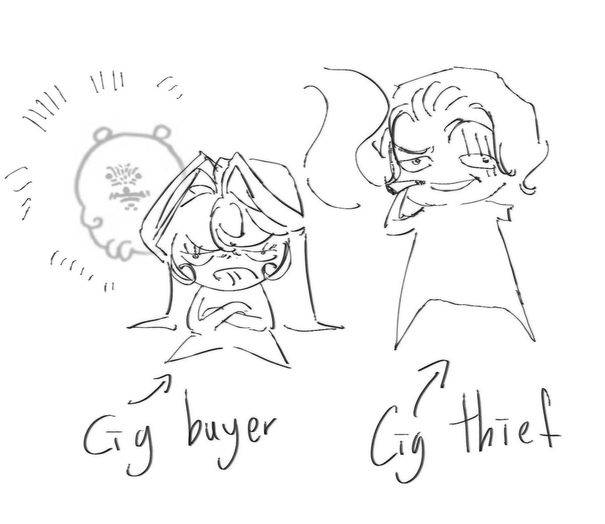 SlothIris's tweet photo. its been like ten days since I last sketched things for people. So drop your fav pairings and I'll give them a headcanon in chewed up doodle form!!!!! yes, this includes your oc canon and selfships! https://t.co/0H5pjmXx59