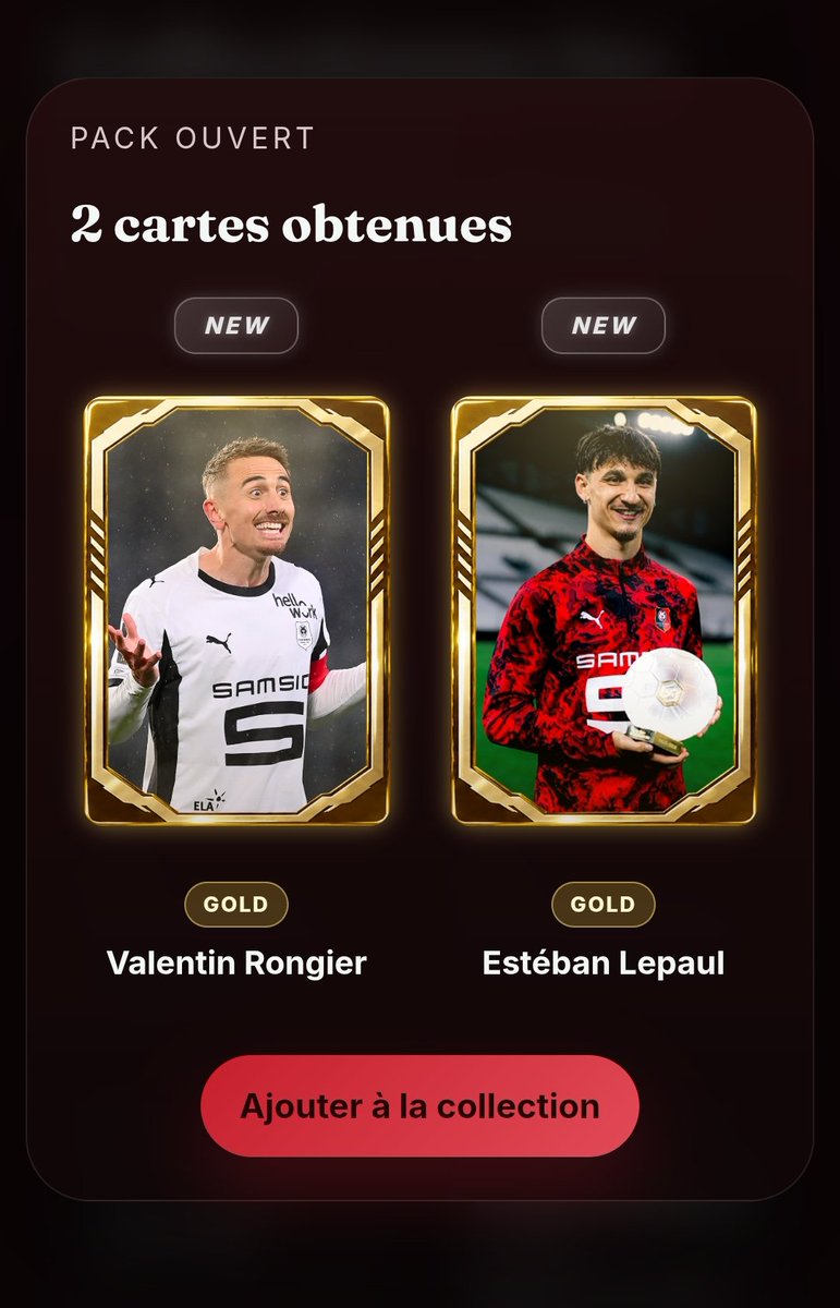 Flo35593798's tweet photo. Vamos ! @roazhon_cards https://t.co/esp9JPG7FR