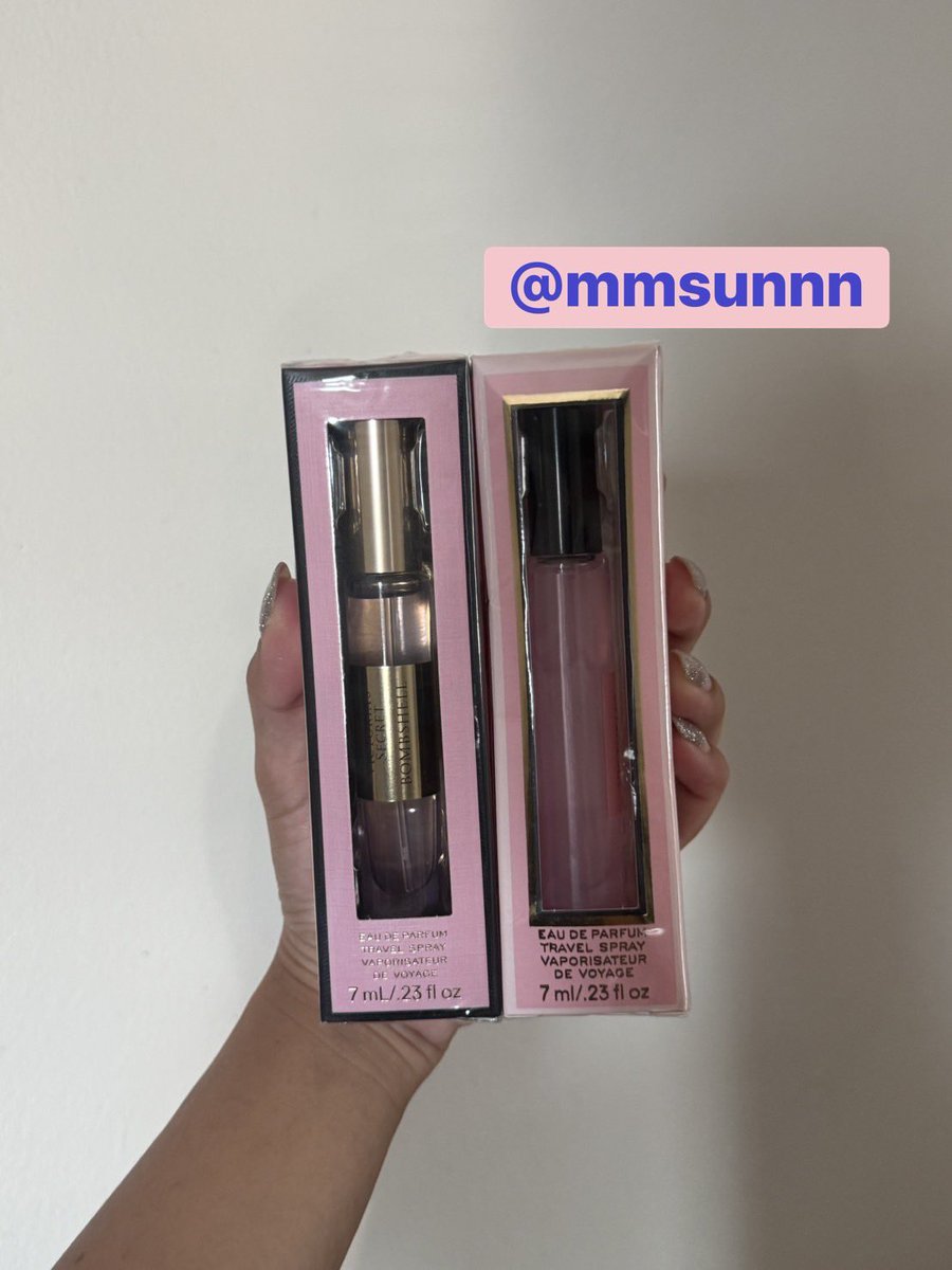 mmsunnn's tweet photo. ❌ของแท้ ไม่เคยใช้ 100%%%
ปล่อยต่อ บอดี้มิส Victoria’s Secret เป็นหัวเชื้อน้ำหอม ยังไม่เคยแกะมาใช้ค่ะ  ขวดละ 690 ค่าส่ง40 ค่ะ 
#ส่งต่อน้ำหอม #น้ำหอม #ส่งต่อคสอ #VictoriassecretThailand #victoriassecret https://t.co/fQQ89Tq6uD