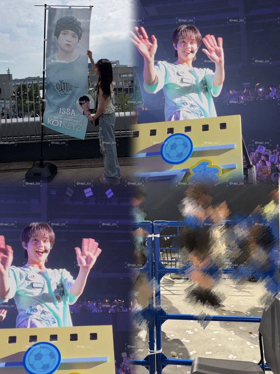 napi_zzz's tweet photo. 名前呼んだら振り向いてくれた🩵
かわいいおもち🩵
いっさだけが好きだよ〜🩵🩵

#KO1KEYZ_1ST_FAN_MEETING https://t.co/T3E7bynwXD