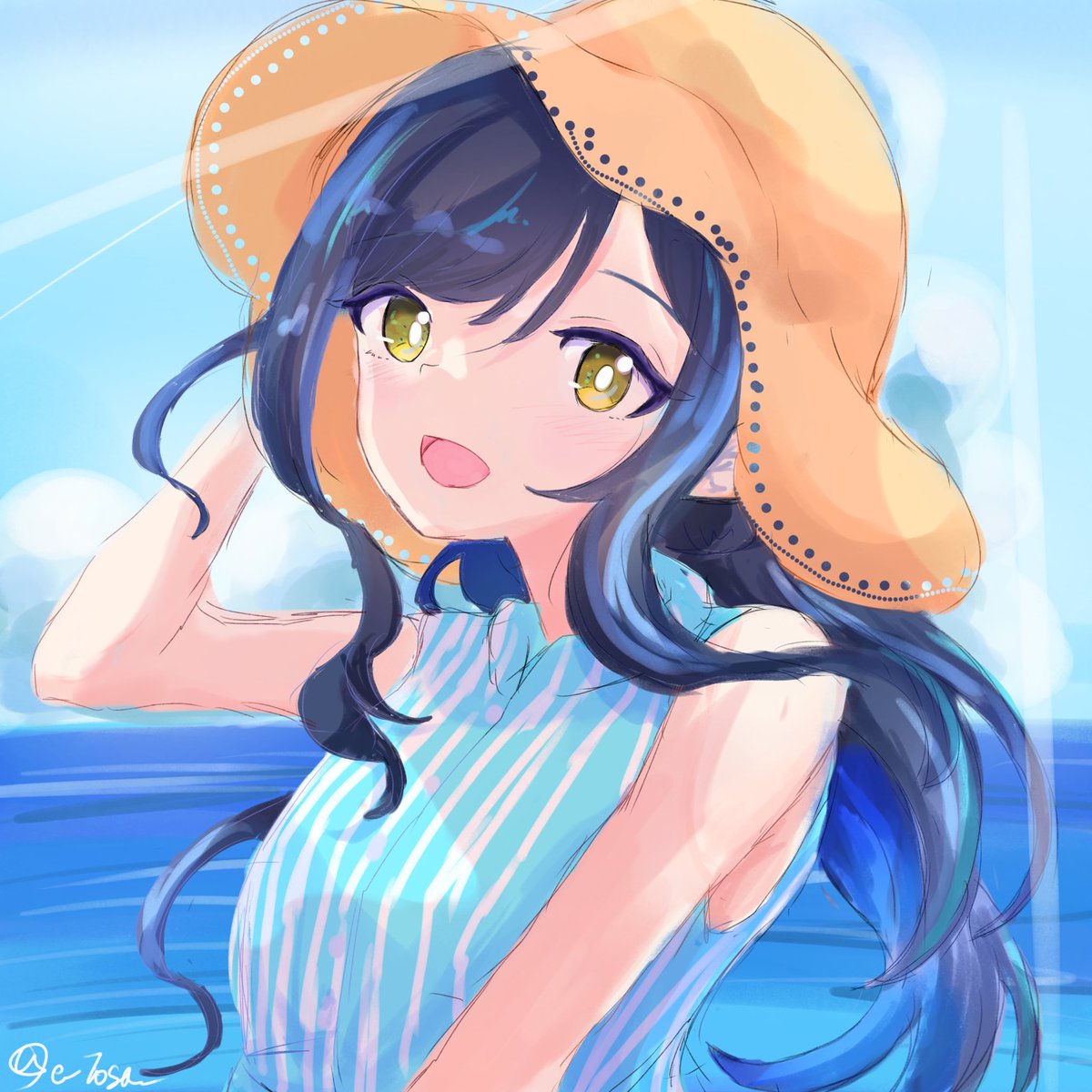 e_tosa_'s tweet photo. 夏 https://t.co/HI7bib6anW