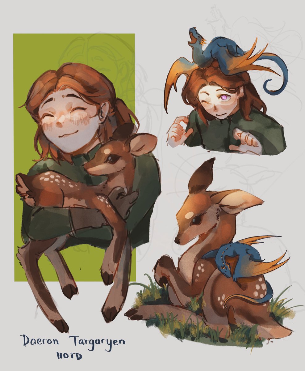 jello_feesh's tweet photo. He’s like a fawn…
Daeron Targaryen this, Daeron the Daring that- HES MY CHILD OKAY

#hotd #hotdfanart https://t.co/vac0HjJpZu
