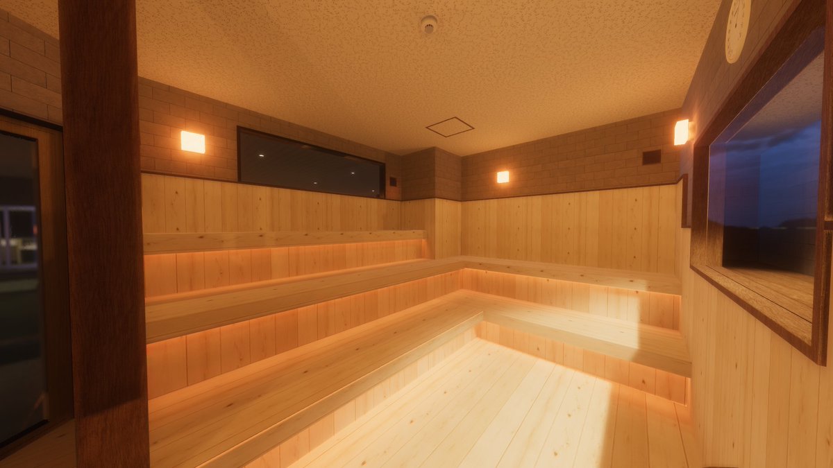 isyaken1's tweet photo. 現在制作中の温泉ワールドです！
いい名前募集中！
#VRChatPhotos 　#VRChat_world紹介 https://t.co/fBQ7ku71XP
