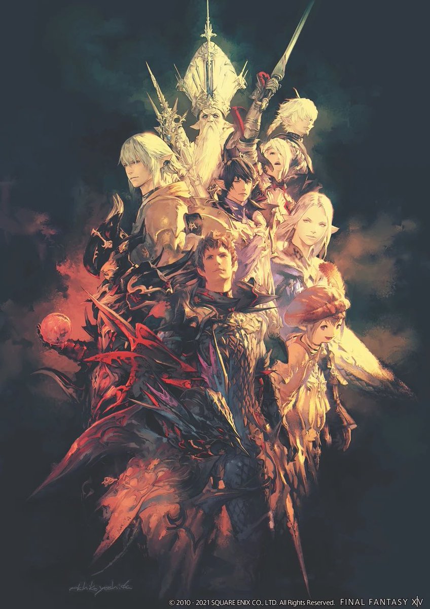 MarshMeelou's tweet photo. If you’re ever sad, just remember the world is 4.543 billion years old and you somehow managed to exist at the same time as FFXIV https://t.co/7hRPy5fN5v