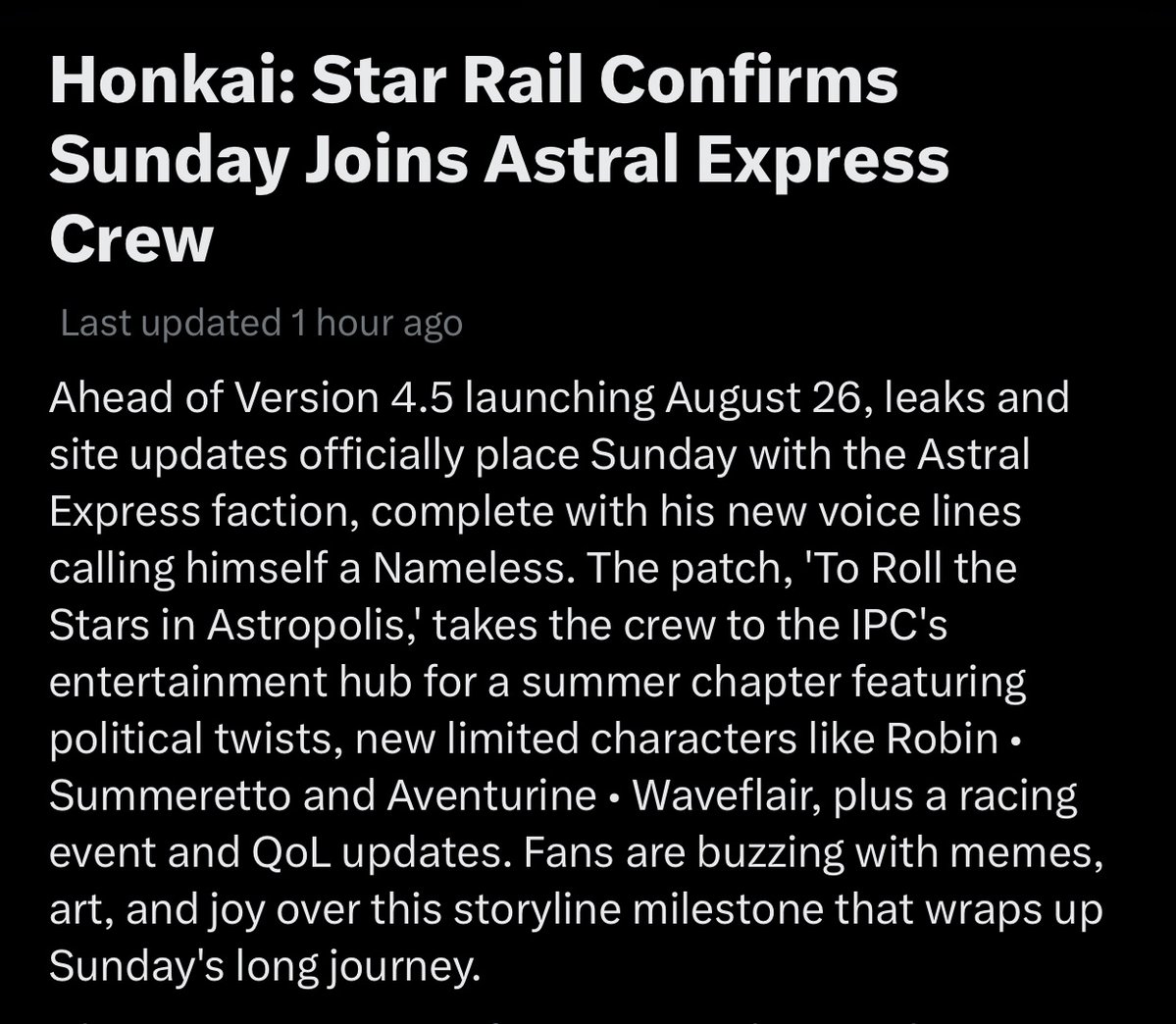svndayhsr's tweet photo. the fact its on twiter news shows how big of a moment this is https://t.co/DhsxLcw24T