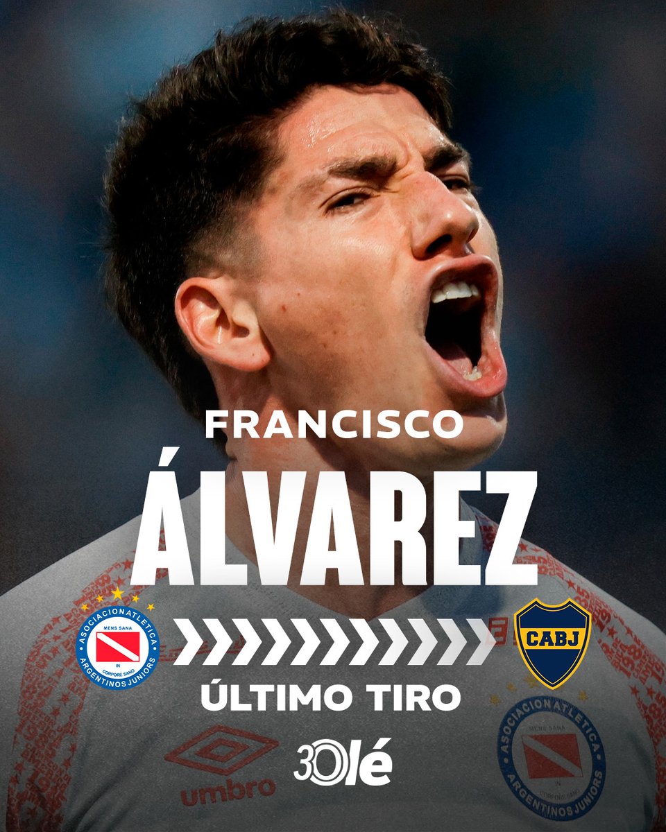 DiarioOle's tweet photo. BOCA Y UN ÚLTIMO TIRO POR UN CENTRAL 🔵🟡

🔍 El nombre que aparece actualmente en la carpeta del Xeneize es Francisco Álvarez, defensor de Argentinos Juniors

Por el momento solo hubo sondeos y ninguna oferta formal, aunque el Vasco Arruabarrena confesó de que “están en negociaciones” y crece la posibilidad de que Riquelme envié una propuesta concreta

⏳ ¿Por qué Boca todavía puede incorporar?
A pesar de que el libro de pases cerró a fines de julio, el club liberó dos cupos adicionales gracias a los préstamos al exterior de Marcelo Weigandt e Iker Zufiaurre. Esta ventana extra le permite negociar hasta el 2 de septiembre.