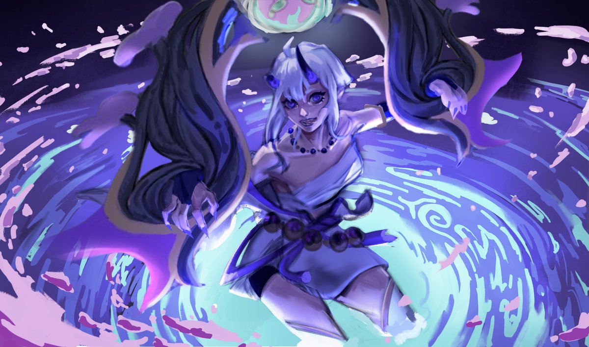 senfliesss's tweet photo. HEYOO! I've been doing some splash art exercises to get comfortable with it again. I chose Briar because I thought she'd be an easy character to play around with, but fast forward... it really wasn't 😭

#art #briar #leagueoflegends #splashart #briarfanart https://t.co/pdUeJqx9Gr