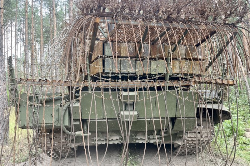 WillKnowler's tweet photo. Photos of a Russian T-90M 'Model 2024' of the 11th Tank Regiment - Summer 2026 https://t.co/1FzrDAWty4