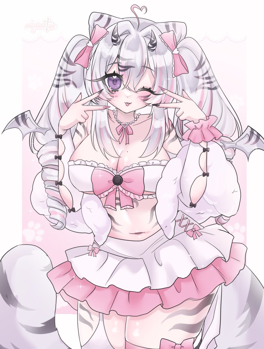 seeyu_20's tweet photo. blep~ 💖 #seeyuart https://t.co/cMdghJbvBz
