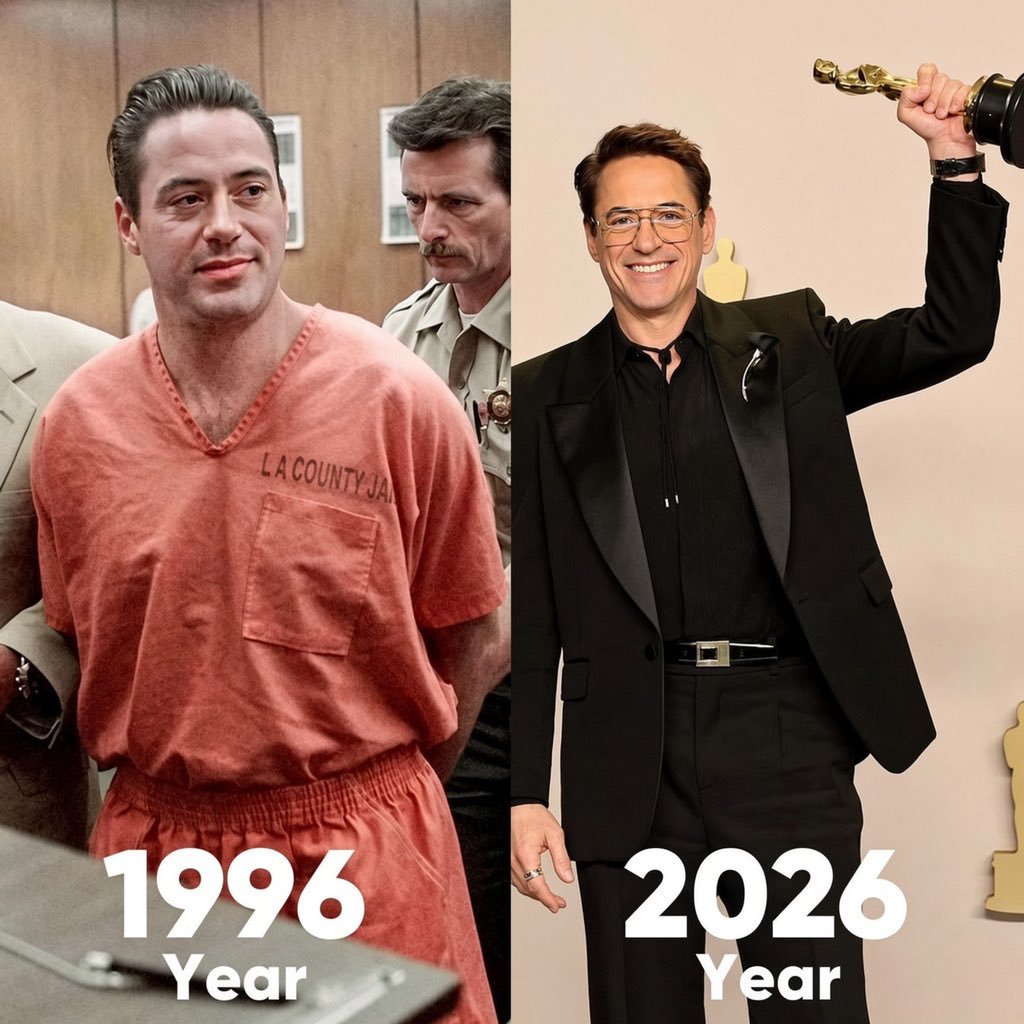 osita9401's tweet photo. RDJ is one of those rare cases where prison actually seemed to change the course of his life. Since turning things around, he’s built an incredible career and stayed out of legal trouble. Not everyone gets a second chance like that, but he truly made his count. https://t.co/lfSN05TT5H