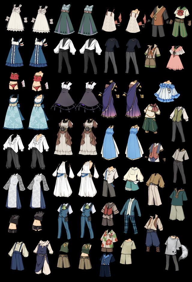 AnotherALICE_PR's tweet photo. デビルたちの夏服ガチャ開催中！
暑い夏の日、デビルたちはこんな夏服を着て過ごしてるんでルね〜。
アンタのお気に入りのデビルの夏服はあるでルかね？
https://t.co/X52vdbYed9 https://t.co/mmAgULWxxj