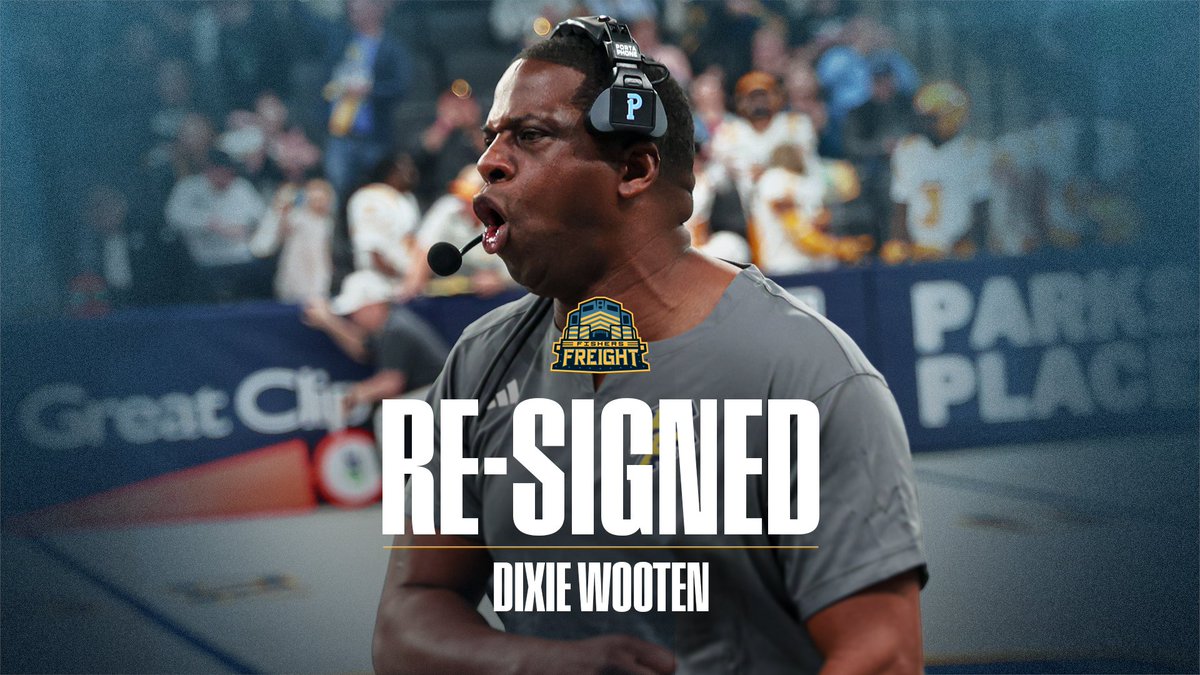 FishersFreight's tweet photo. Conductor secured 🚂 Coach Dixie Wooten returns to lead the Freight for another season!
📰 https://t.co/a9jNbn263b

#FishersFreight | #DontMissTheRide https://t.co/zUyRkFb8wN