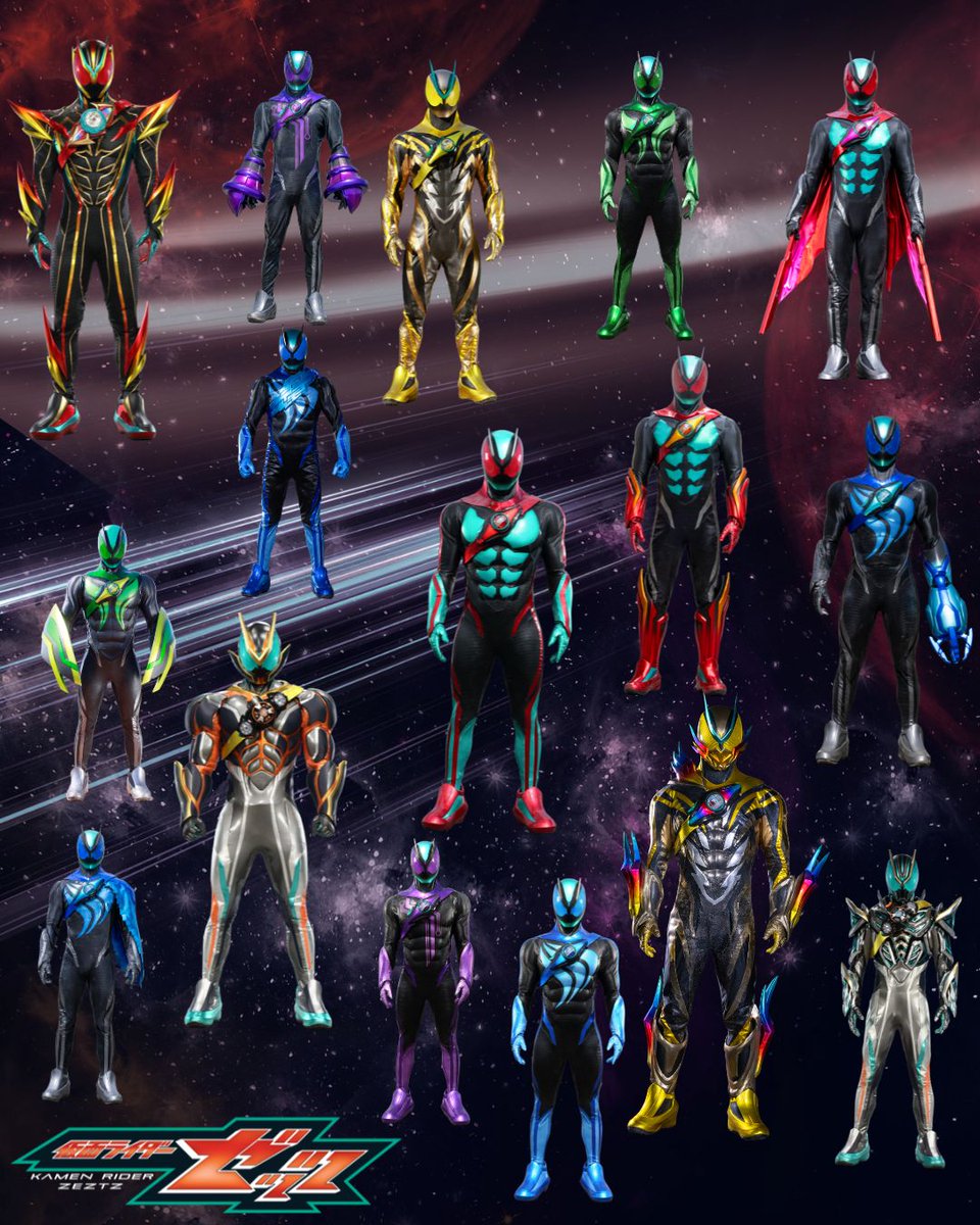 KamenRider_EN's tweet photo. Before the final episode...
Every form has marked a new chapter in ZEZTZ's story.

Which transformation stands above the rest?
Only one episode remains. 
Get ready for the final chapter of ZEZTZ!

#KamenRiderZEZTZ #Tokusatsu https://t.co/uGO4CWWODd