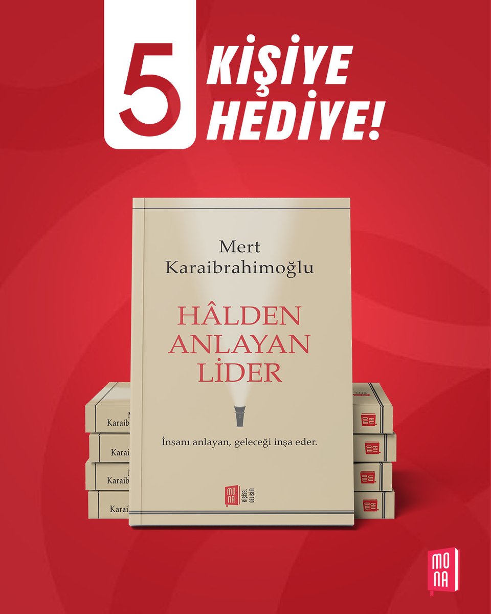 MonaKitap's tweet photo. Instagram hesabımızda çekiliş ver

Mert Karaibrahimoğlu’nun Hâlden Anlayan Lider kitabını kazanmak ister misiniz?

Katılım Şartları:
* Sayfamızı takip edin.
* Bu gönderiyi beğenin.
* Yorumlarda 3 arkadaşınızı etiketleyin.
Çekiliş sonuçları 4 Eylül günü açıklanacaktır.

#MonaKitap https://t.co/MED8JjdvXX