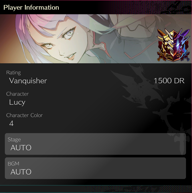XabienMusic's tweet photo. Don't usually post about this kinda stuff but why the heck not
just hit Vanquisher on Lucy Kushinada! #GuiltyGearStrive #GGST #GGSTLU #edgerunners https://t.co/wxGIyvKFvO
