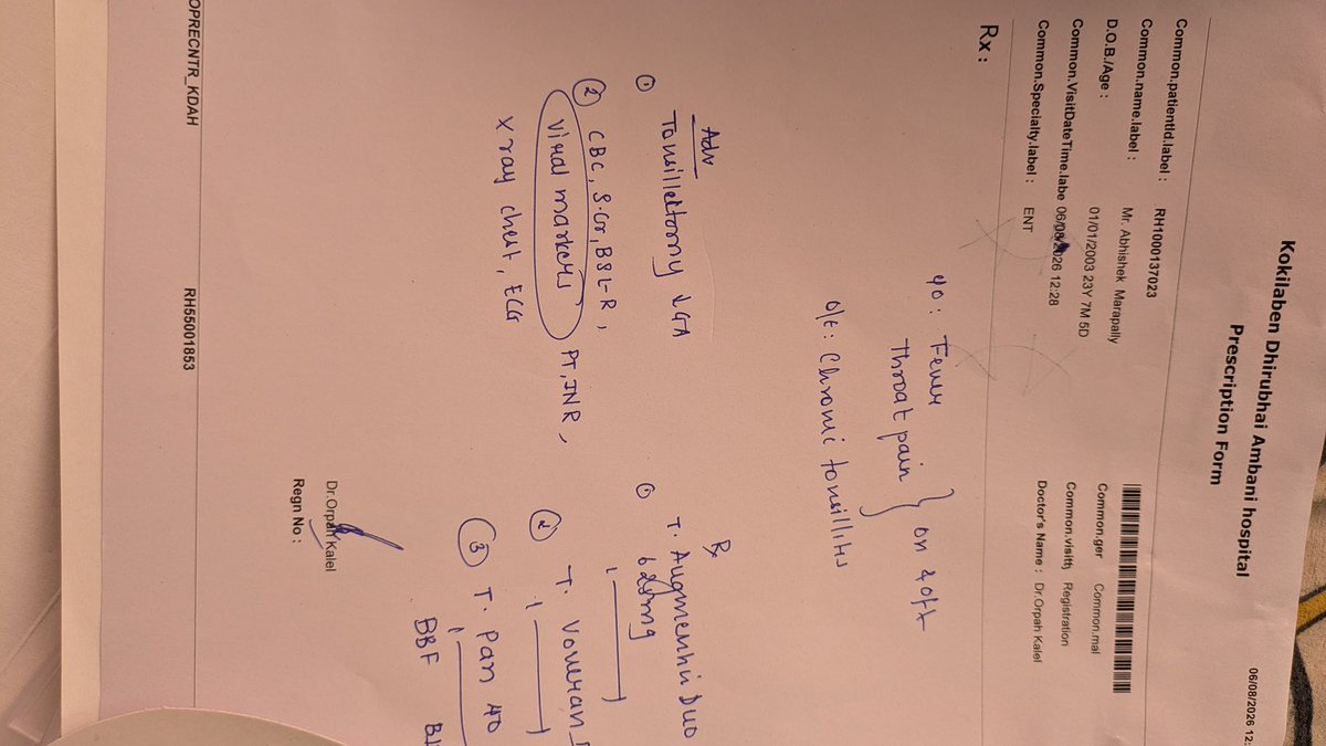 raxittt9's tweet photo. Urgent medical help needed 🙏🏻🚨
RT for reach 🙏

Chronic tonsils surgery
Cost around 80k other medical expenses kalipi 1.5lakh avuthundhi

Normal tonsils chronic tonsils ga develop ayyayi vaatini surgery chesina apalemu kaani inside effect koncham thaggudhi https://t.co/iEUm7xxxuw