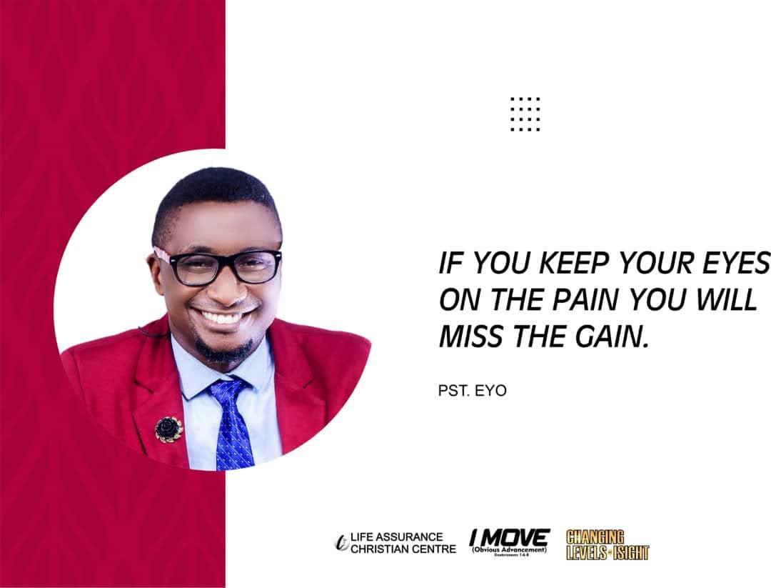 Pst_Eyo's tweet photo. Don't let temporary pain stop your ultimate gain https://t.co/wc6fmRRjSr