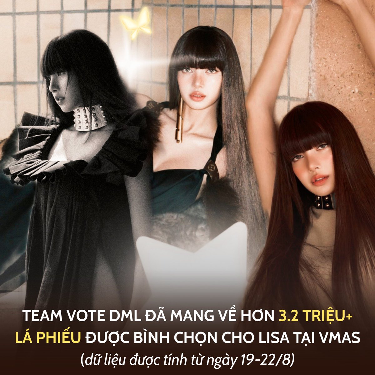 DEARMYLILI_VN's tweet photo. 🔥 POWERING UP THE FANDOM: TEAM VOTE DML CASTS 3.2M+ VOTES FOR LISA (ACROSS 2 CATEGORIES) IN 4 DAYS ✨

https://t.co/Q0YEq0bXJH https://t.co/sFAb7tOYMB
