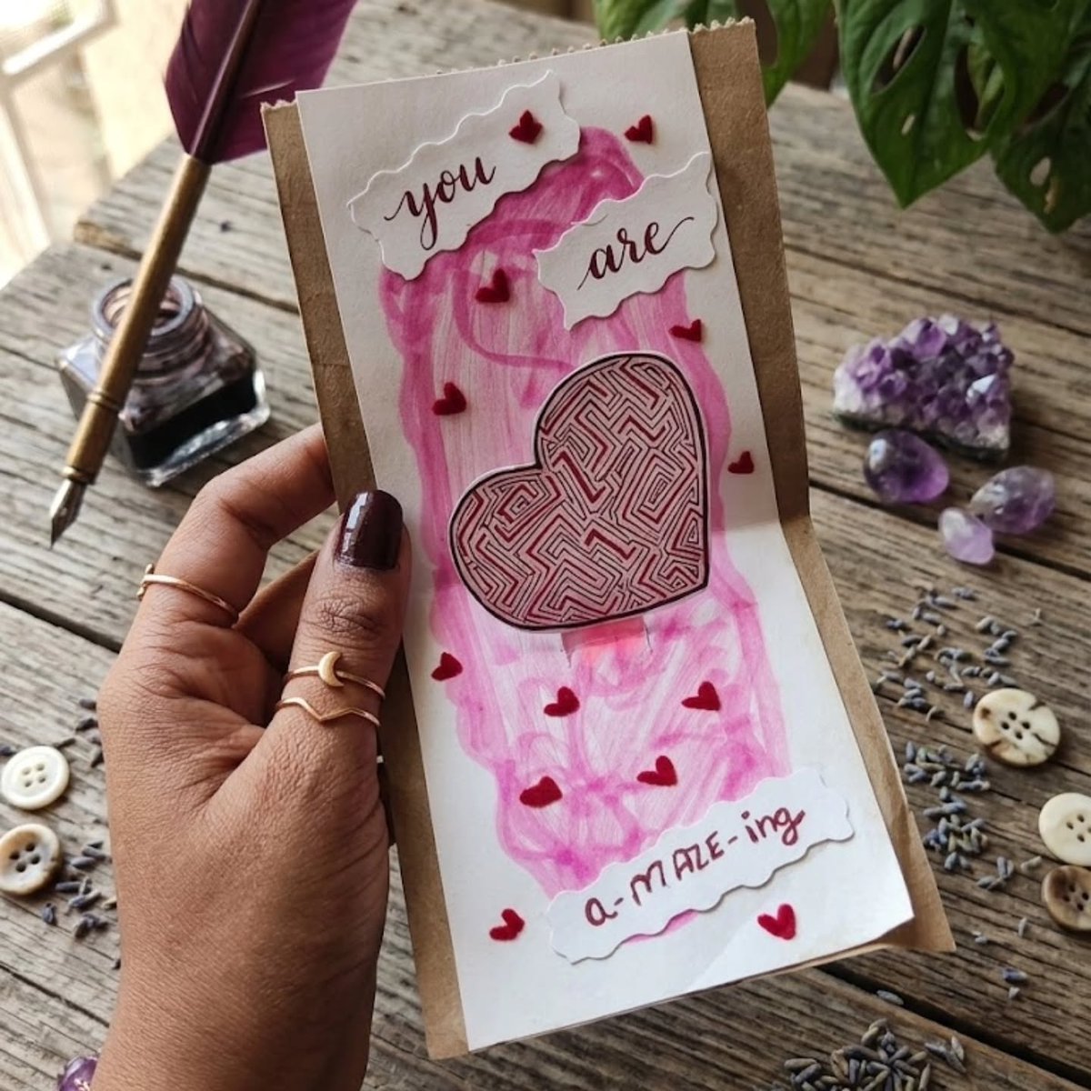 guyangels's tweet photo. You amaze me every day, just like this little maze. Tag that a-MAZE-ing person who deserves a custom surprise, or DM to create one just for them. https://t.co/USkHqk9U4p