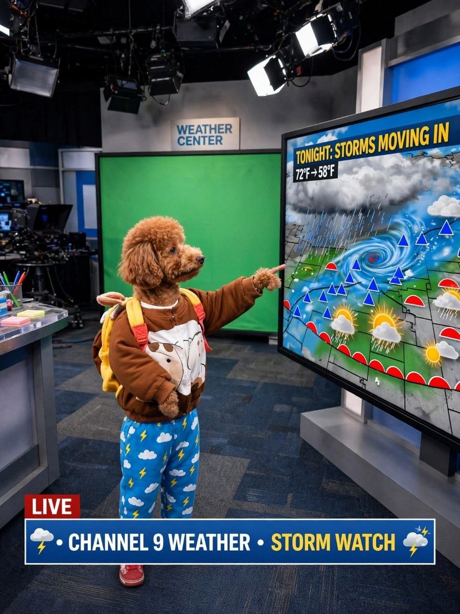 dogwifpantsx's tweet photo. The calm before the storm. https://t.co/bcpYMcOI1d