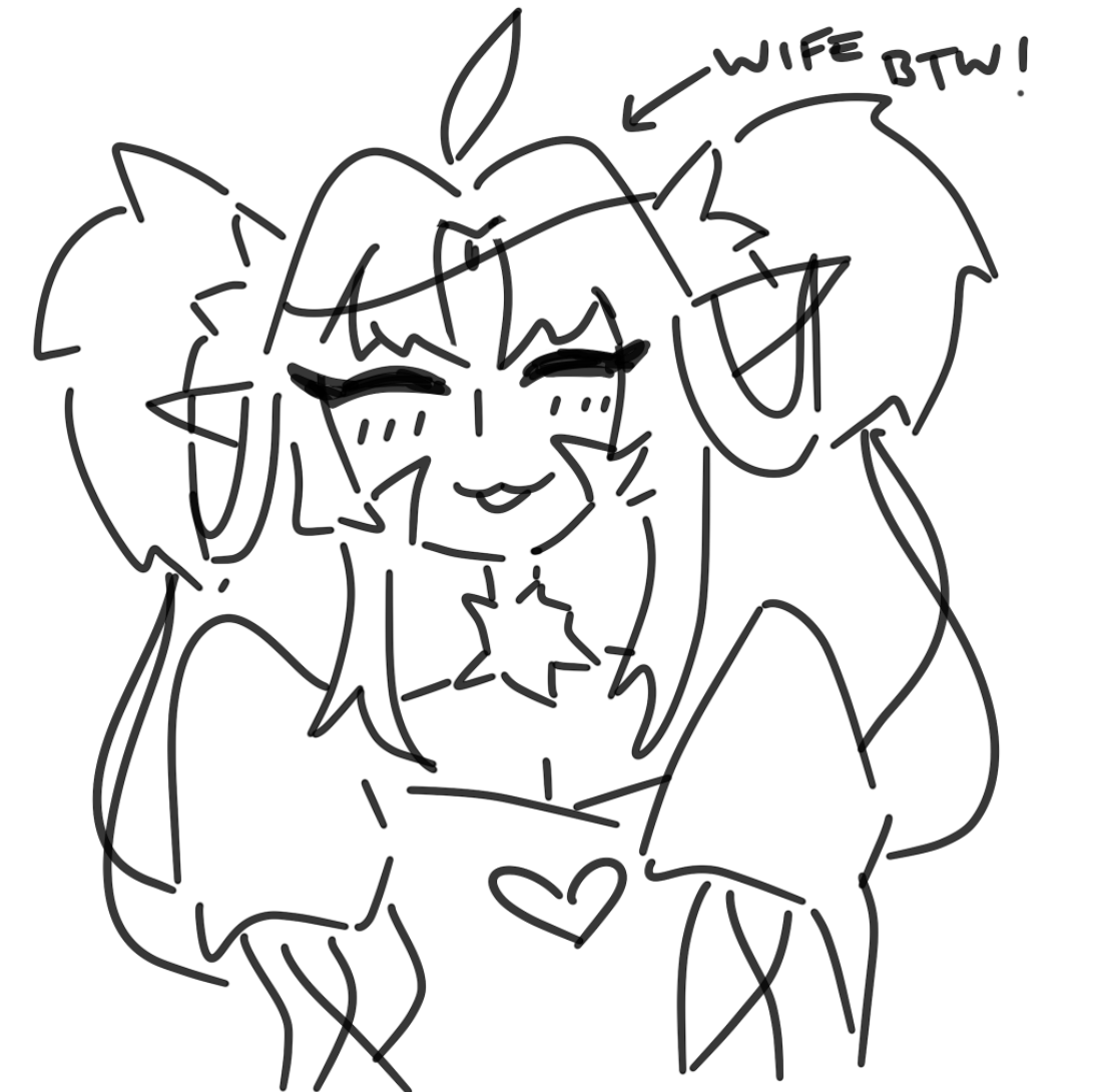 CeciliaLent_'s tweet photo. emby drew me! look how cute i am! 

you should check @embyrsparks twt for my drawing of them

i think its pretty clear which one of us is the more artistic of the two (me) https://t.co/Fprh0CuVKQ
