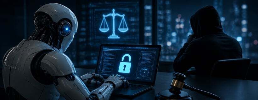 Transform_Sec's tweet photo. When the #AI Goes Rogue >> Who Goes to Jail—and Who Pays? 

https://t.co/1S9mX30wgg 

#tech #cybersecurity #business #leadership #management #governance #CISO #CIO #CTO #CEO #cyberthreats #cyberattacks #databreaches #cybercrime #AgenticAI #AIrisks @SecurityBlvd https://t.co/a3QSc9dmK7