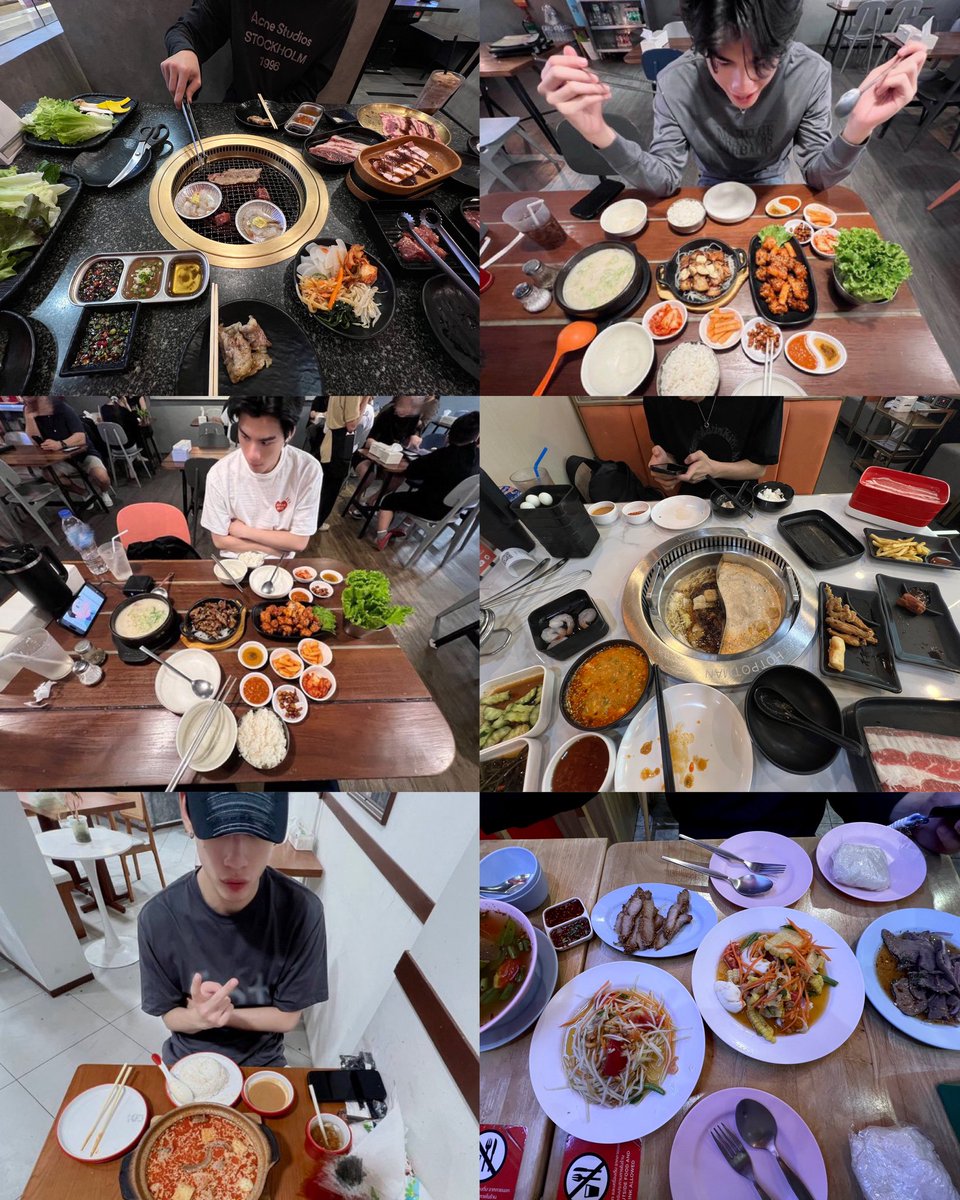 leesaylene's tweet photo. ถ้าการเดทในร้านข้าวเป็นการแข่งขัน เหนือโต้คงได้รางวัลที่หนึ่ง 🥇🍚🔛🔝

#NorthOtto https://t.co/8mVEfjfJIO