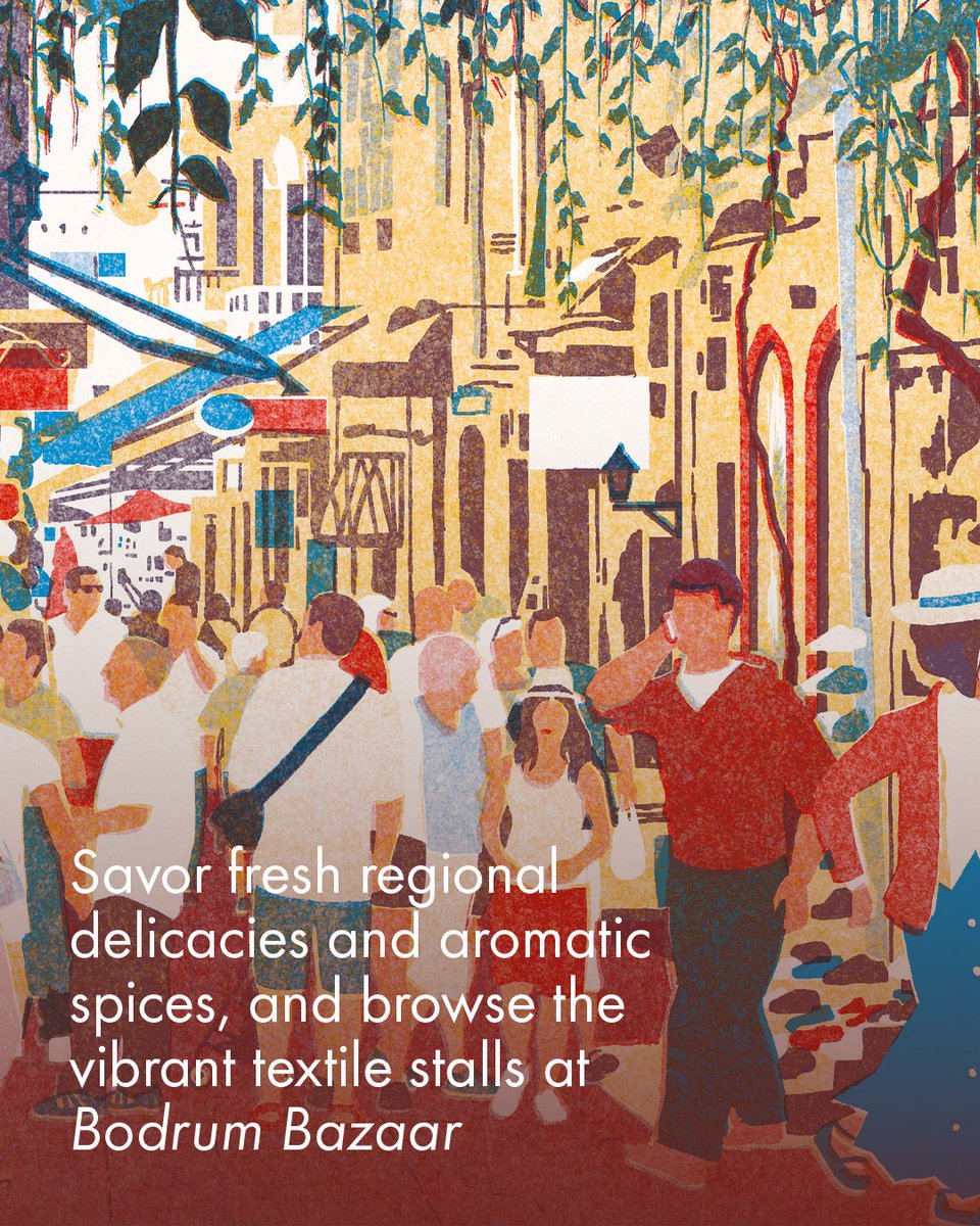 LouisVuitton's tweet photo. Louis Vuitton City Guide. Bodrum gets 2,737 hours of sunshine a year. We counted. Discover what else we found in the new City Guide. 

#LVCityGuide #LouisVuitton

© Louis Vuitton Malletier / Blexbolex