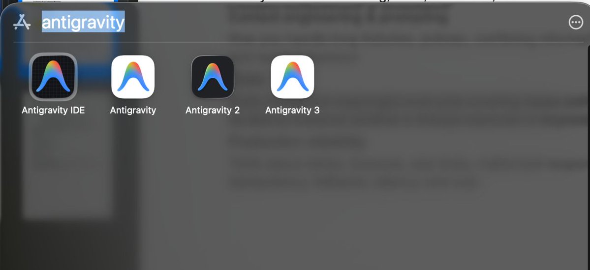 saroz_ai's tweet photo. me trying to find the real Antigravity. https://t.co/EUhy0OO4VV