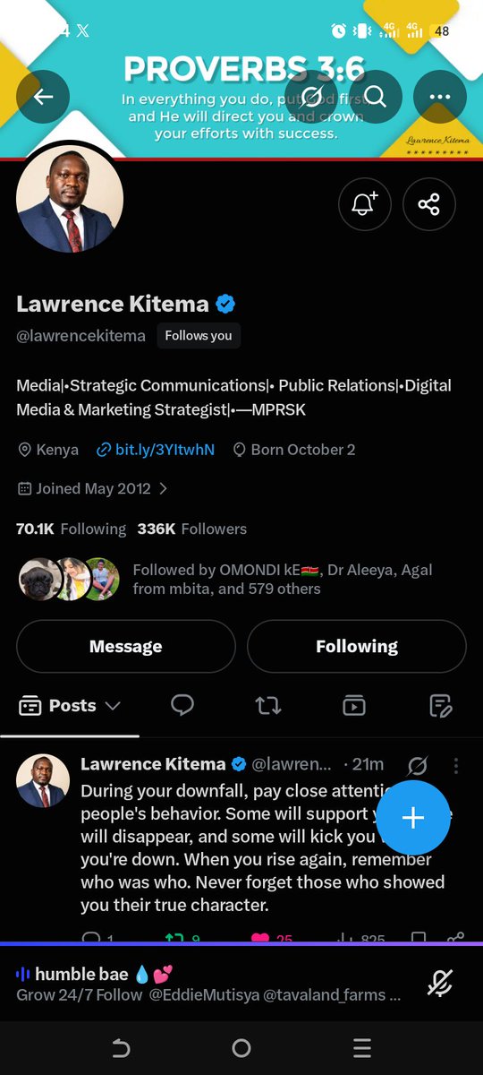 Iamkendrix's tweet photo. Looking at this accounts of the people I closely follow on this app all I can say is as Gen Z's we like quick success, this gys have been on this app since I was literally in grade school. Damn , I now believe I will be massive one day. https://t.co/NkW3Em8e5H