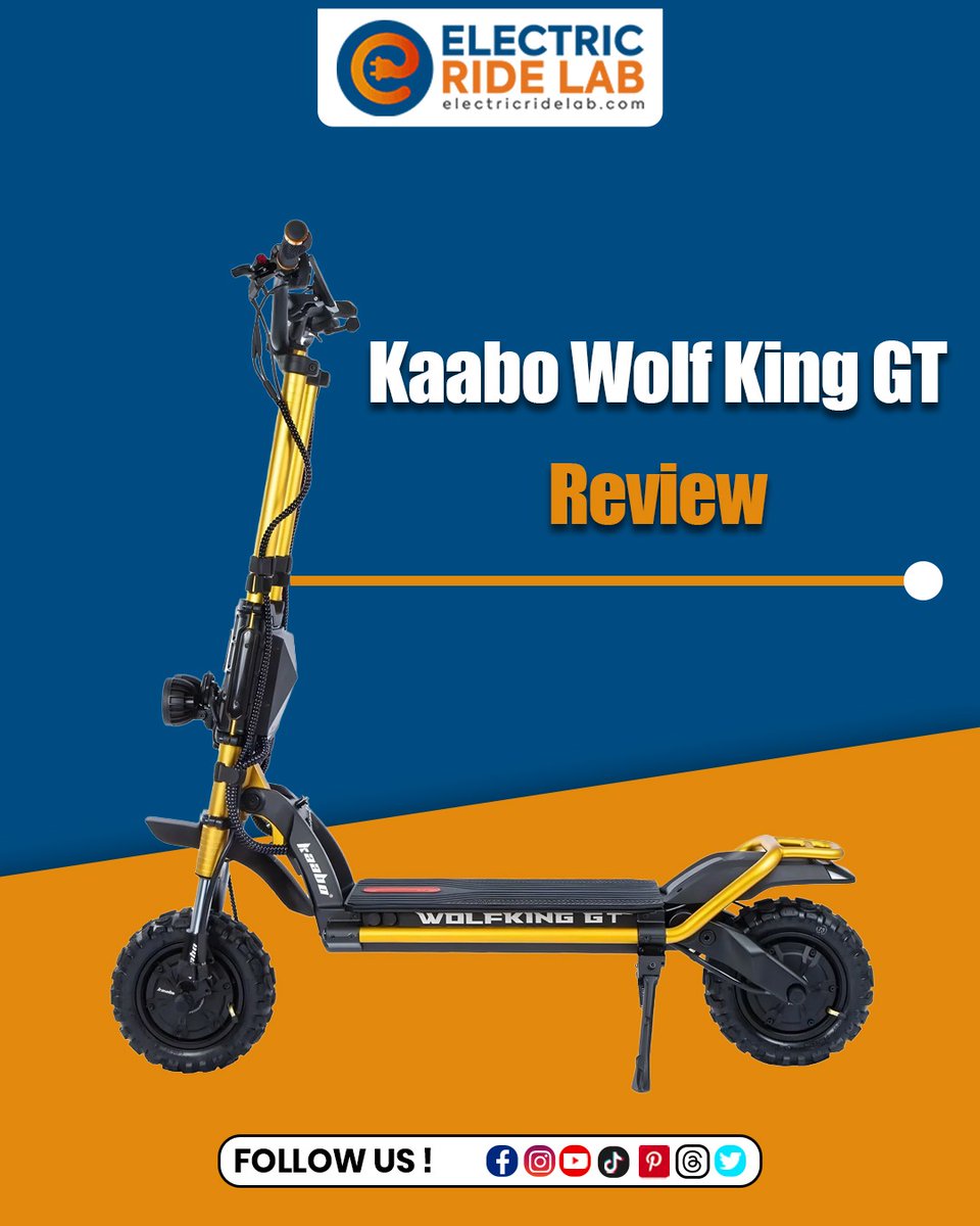 CarlozRdzPro's tweet photo. The Kaabo Wolf King GT review covers speed, dual motors, range, suspension, off-road performance, pros and cons, and real-world testing to help you decide whether this high-performance electric scooter is worth upgrading https://t.co/c2keDJbXU9