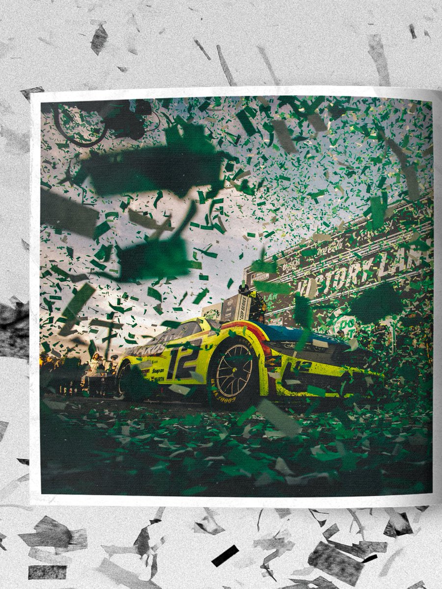 Blaney's tweet photo. It is really special to win here two years in a row. I am really proud of everyone on this team for their effort and just wanted to say thank you to All of my partners and supporters. https://t.co/vkEFo63eyI