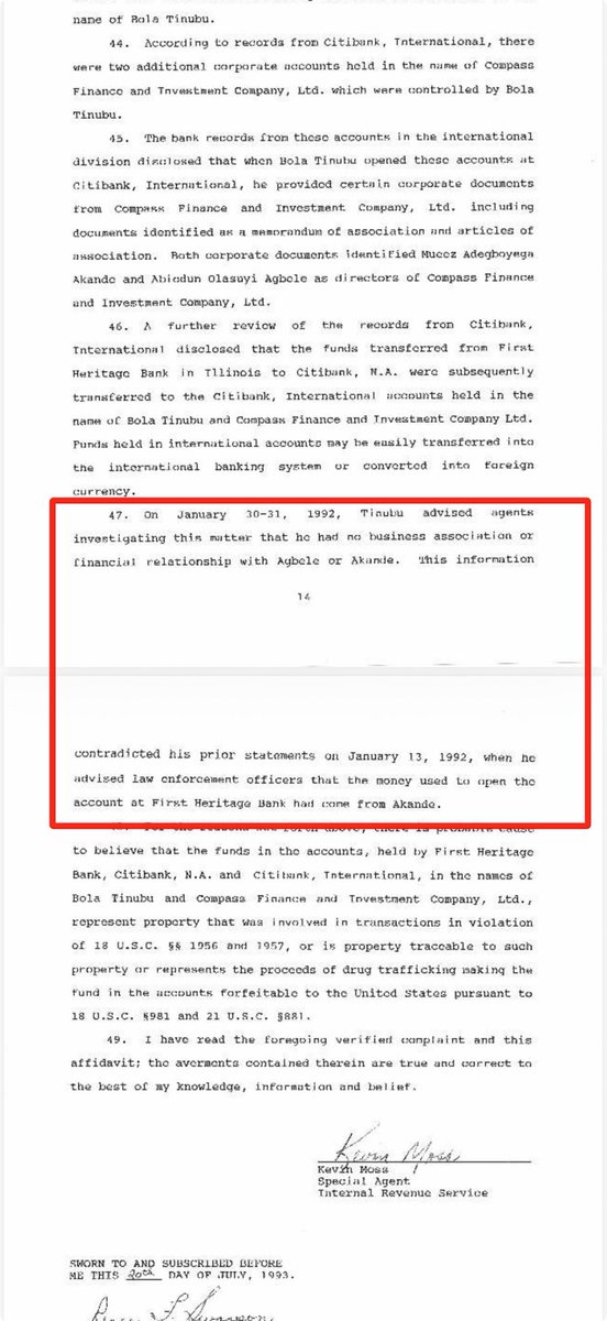 Marindotic's tweet photo. @SoFtManOfGod1 @NewsCentralTV How come he cut a deal to snitch in the US when he was in Nigeria campaigning to be a Senator? https://t.co/wHsv0c0Hev