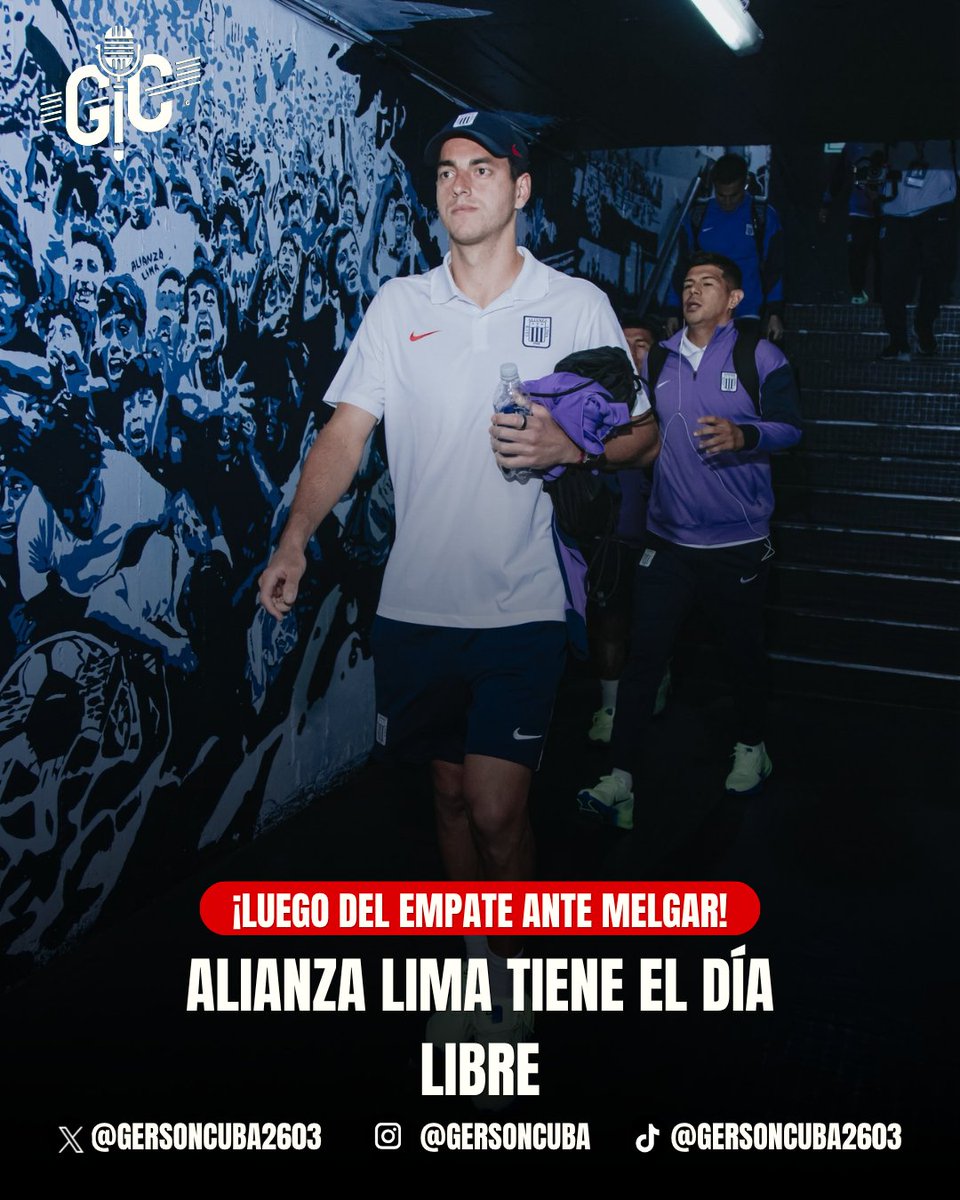 gersoncuba2603's tweet photo. Alianza Lima

- Hoy, el equipo tiene día libre.

- Ante los rumores sobre una supuesta negativa de Eryc Castillo a pasar un control antidoping, esta información es FALSA. Ayer no hubo control antidoping durante el encuentro. Estos controles se realizan mediante sorteo en cada partido, para evitar cualquier tipo de malinterpretación.

- Piero Cari no fue convocado para el partido de ayer por decisión técnica. No existe ningún caso de indisciplina y el jugador se encuentra físicamente en buenas condiciones. Ayer, además, fue titular en la victoria de Alianza Lima en Liga 3 ante Pacífico.