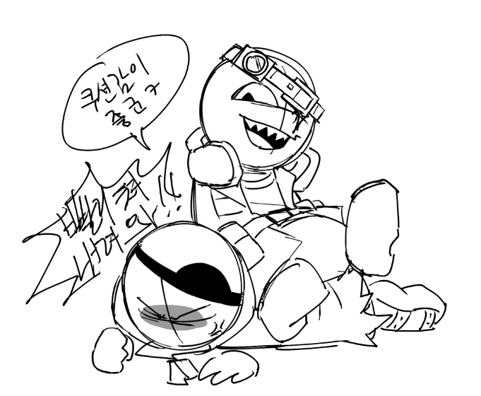 l0s3r_2000's tweet photo. 씹자캐 영상 만든다 해놓고 또 씹자캐 낙서만.. https://t.co/bpcg3oK6zh