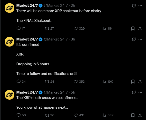 XrpRide's tweet photo. @Market_24_7 Parabolic sell off? https://t.co/Ec66cwmUyS