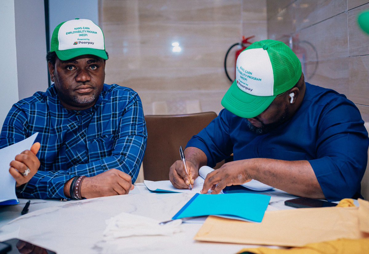 iambabtee's tweet photo. NANS NEW PARTNERSHIP WITH EARN INTEGRATED SERVICES…

NANSEARN 💯💯❤️❤️ https://t.co/rh0xvqLUVd