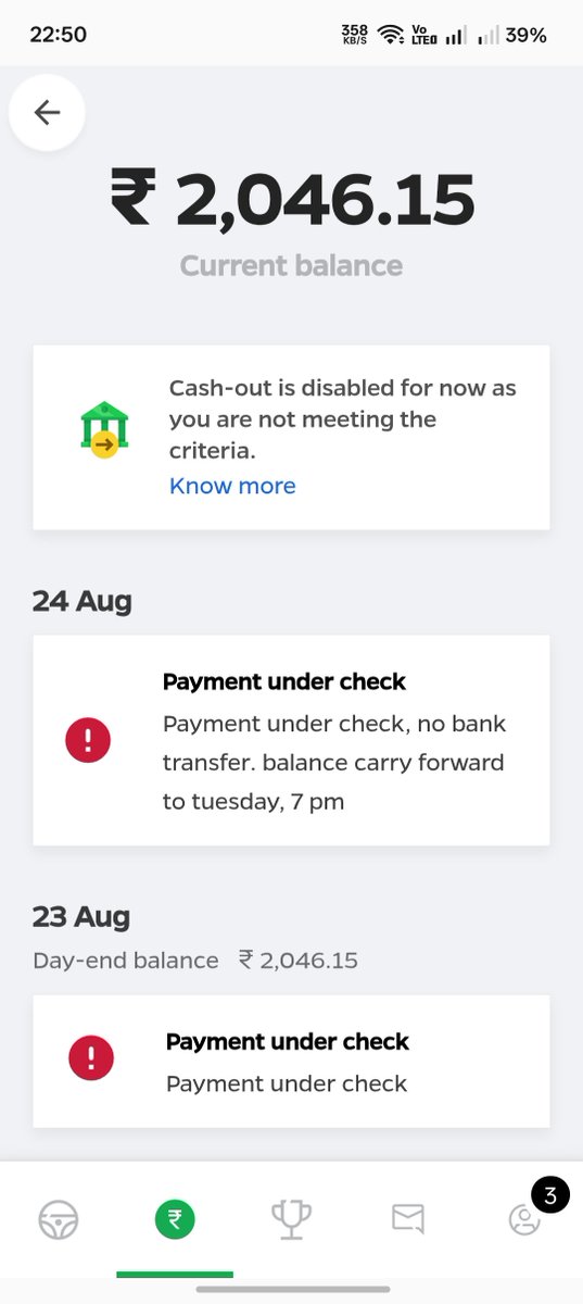 Hemanthkumar000's tweet photo. @Olacabs @OlaElectric @ola_supports kindly help me with payments. It's been more than 2 months my amount is not credited to my account.
9493913435 https://t.co/8Jago1G0oe