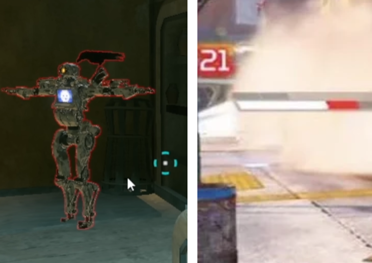Luwtage's tweet photo. Even after all this time, I still believe Apex should completely remove legend highlights and health bars from the game. 🫠

Since Respawn likes to experiment, I challenge them to turn these features off for 14 days, collect data, and decide whether they’re worth keeping. 👍 https://t.co/dksIVHA0wu