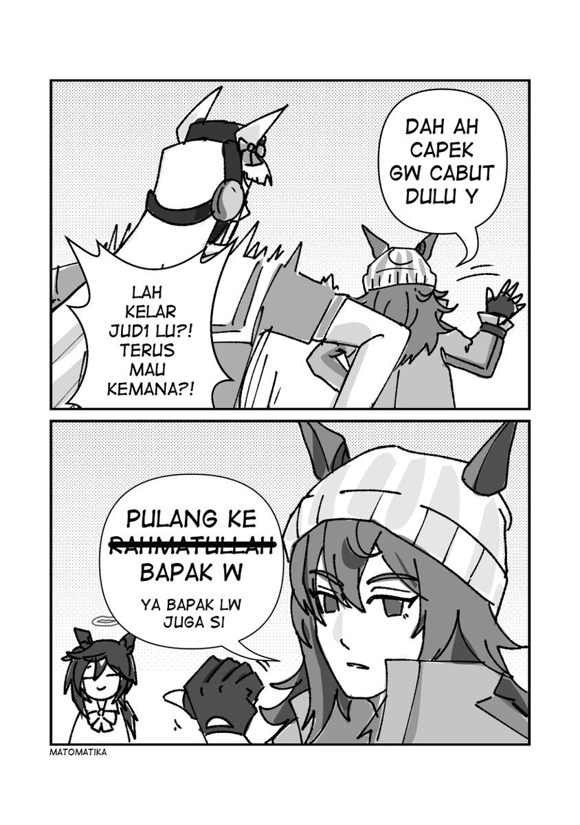 matomatika's tweet photo. Rest in peace, legend #umamusume https://t.co/6K69nK1HFE
