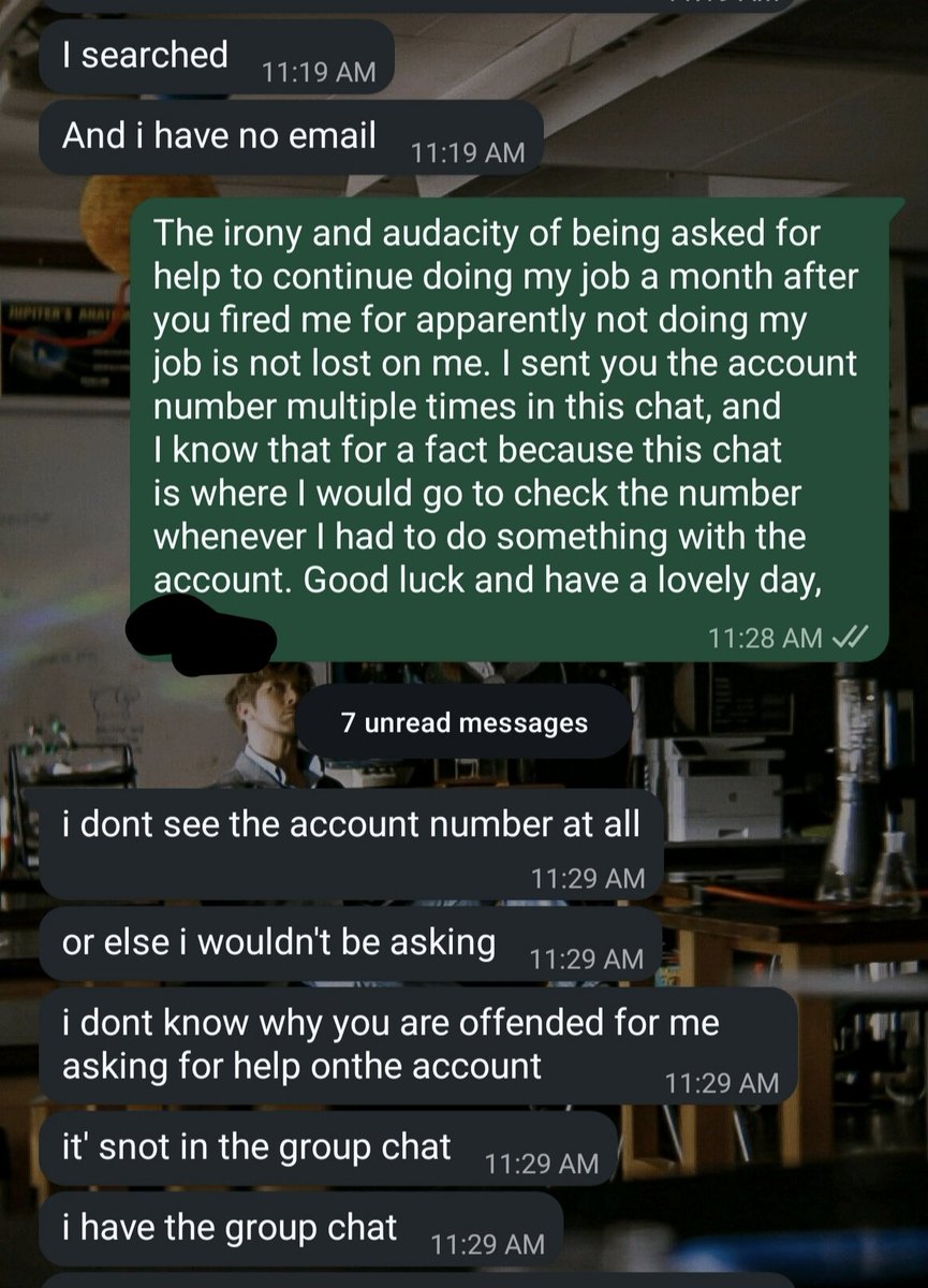 OmenM50's tweet photo. Oh I'm actually having such a good fucking day now, thank you universe for this sweet vindication 🙏 he's blowing up my phone but brother the audacity https://t.co/Pb8cicoYmy