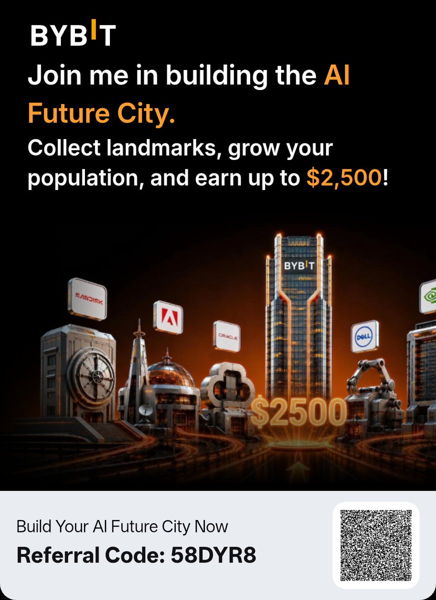 Papiya35's tweet photo. Join me in building the AI Future City. Collect landmarks, grow your population, and earn up to $2,500! https://t.co/xR2WlI7Ksi https://t.co/KAz1ztdv4V