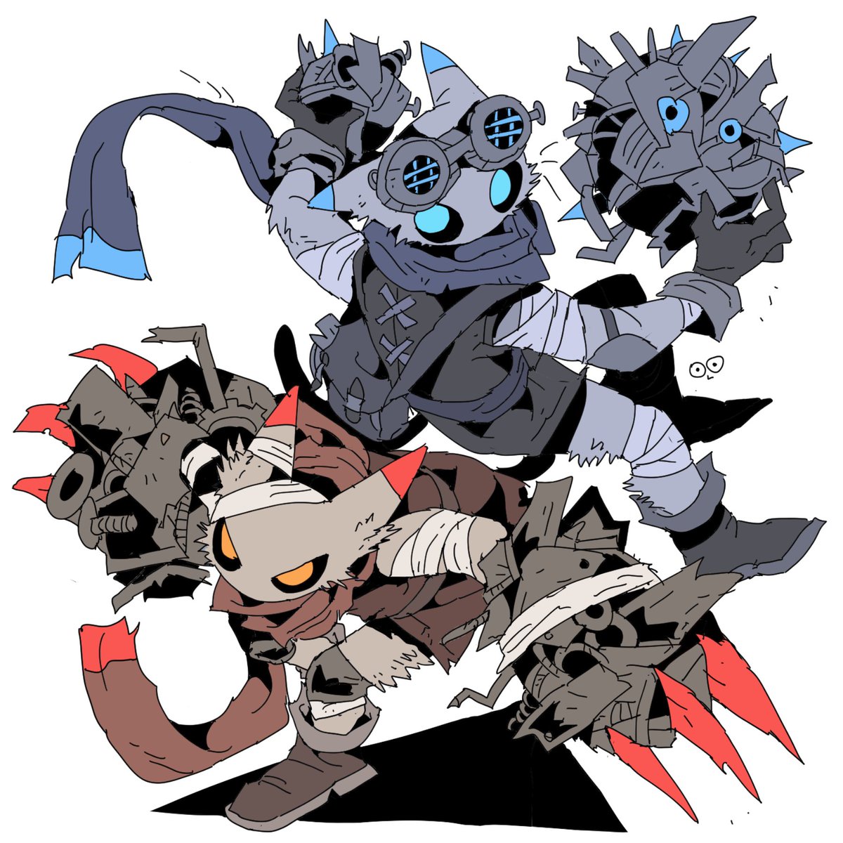 fryprai's tweet photo. Magnet cats https://t.co/yUeadUYWGG