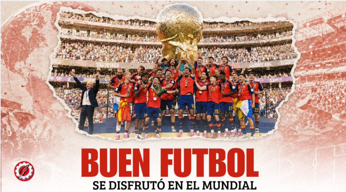 ElInformadorO's tweet photo. Los dueños del capital han hecho de este deporte, sino una expresión final de victoria y exaltación al talento, destreza, creatividad y alegría que genera el futbol, frente a los abyectos intentos del capital de convertirlo sólo en mercancía. 
https://t.co/ga2AnweTUZ https://t.co/y8xupNcMam